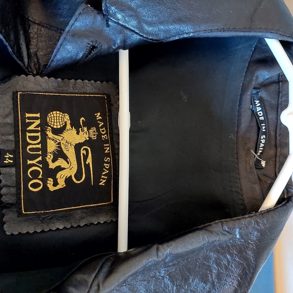 InduyCo 100% Leather Jacket Made in Spain (Size EU 44/ US L) - Picture 4 of 9